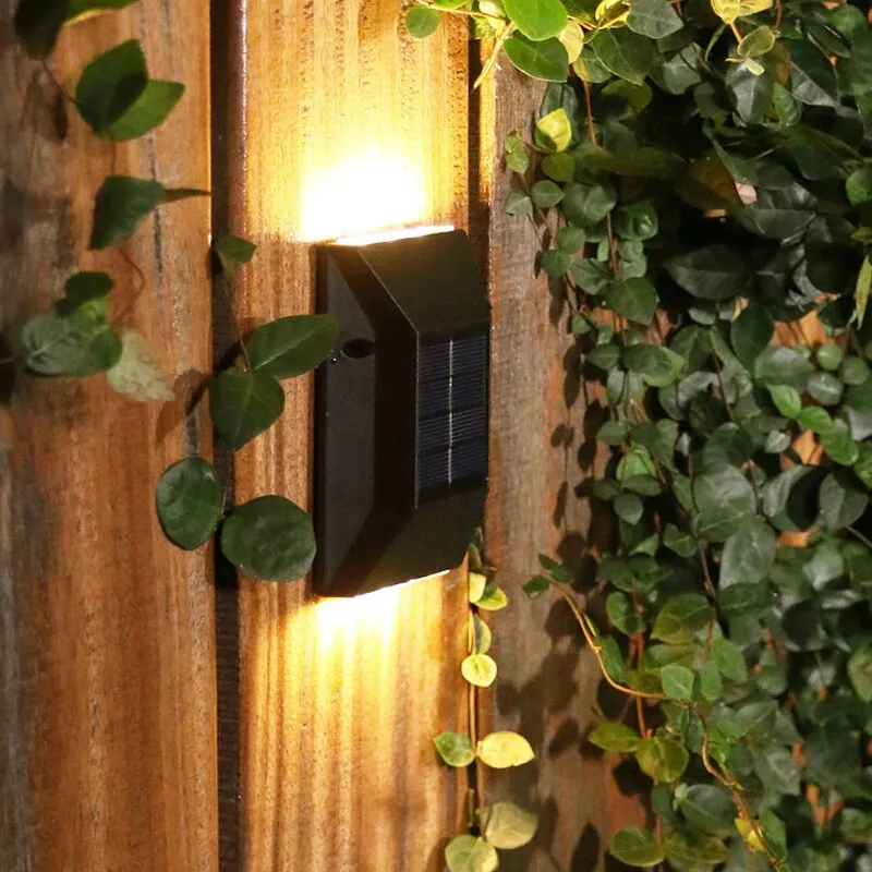 Solar Powered Outdoor Wall Lighting