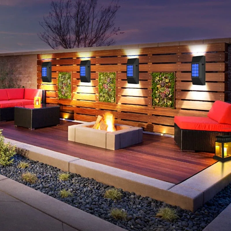 Solar Powered Outdoor Wall Lighting