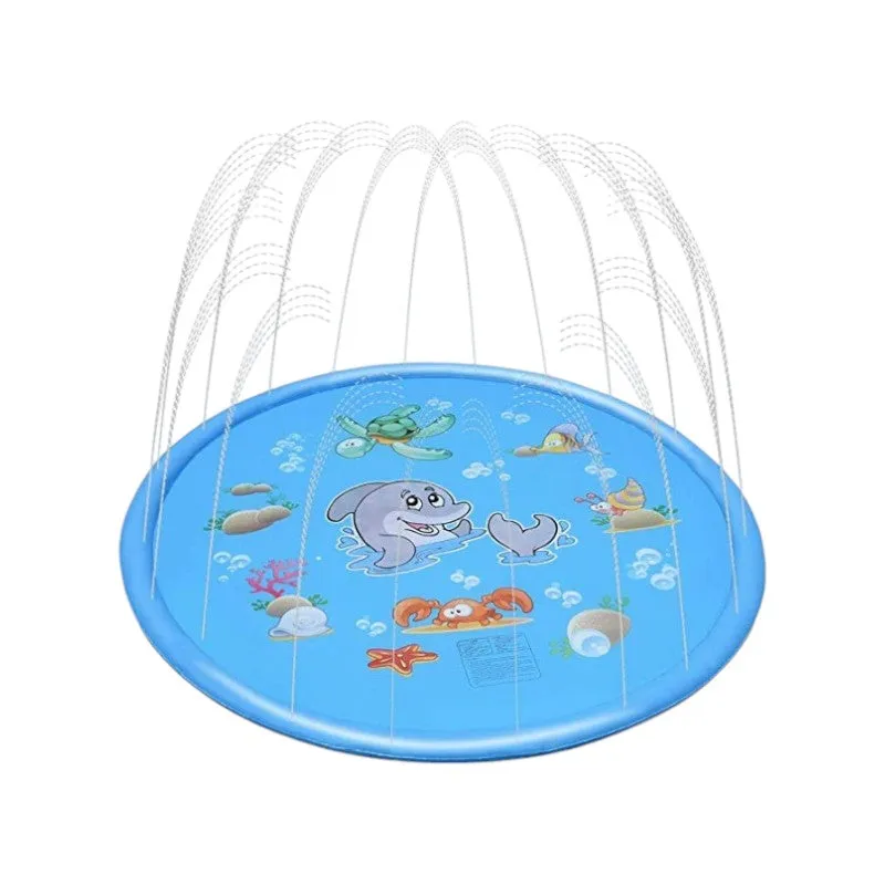 Sprinkler Inflatable Water Toys Outdoor Play Mat 150cm