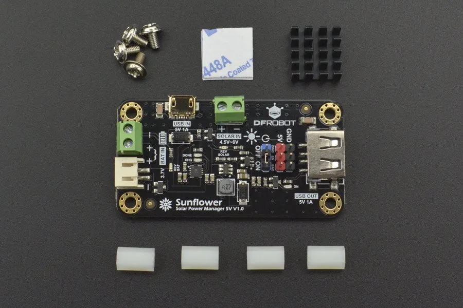 Sunflower: Solar Power Manager 5V