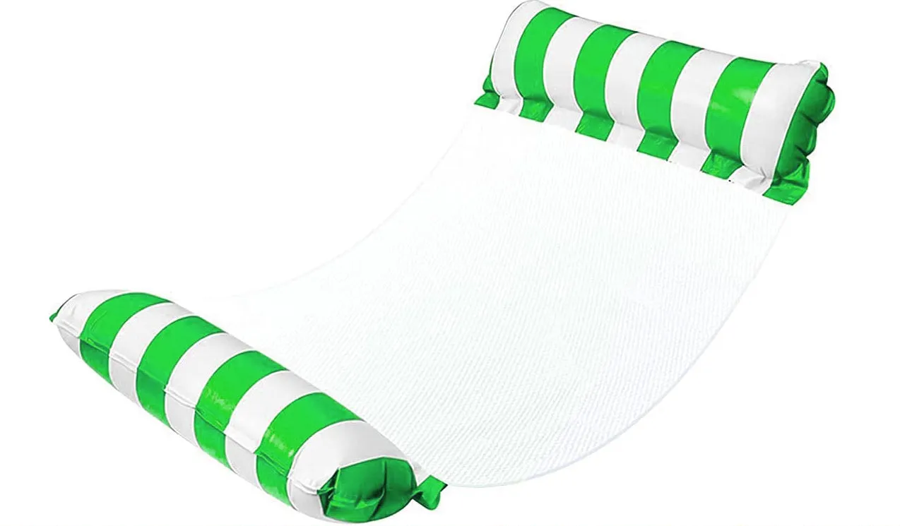 Swimming Pool Float Water Hammock-Green