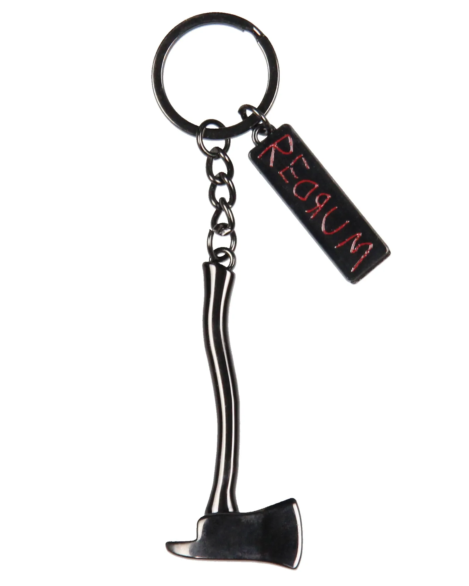 The Shining Movie Keychain Metal Axe Redrum Sign Accessory Keyring