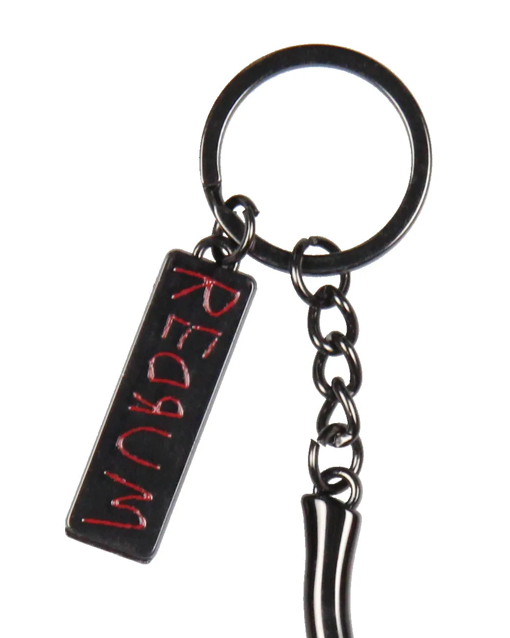 The Shining Movie Keychain Metal Axe Redrum Sign Accessory Keyring