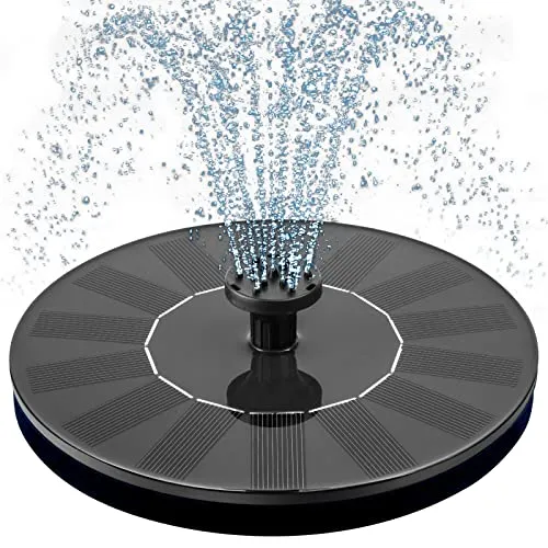 TRIDEO Solar Bird Bath Fountain Pump: Transform Your Outdoor Space with Elegance and Tranquility - Versatile, Eco-Friendly Design_SAT 43