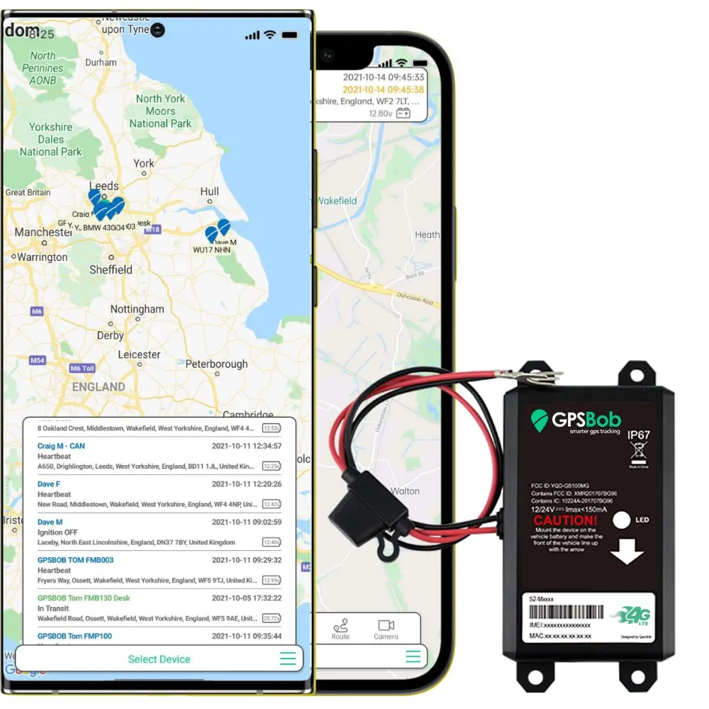 TRIPPER TRACKER - LTE GPS TRACKER by GPSBob - FREE DEVICE INSTALLATION - FREE PROTECTION PROGRAM FOR 5 YEARS