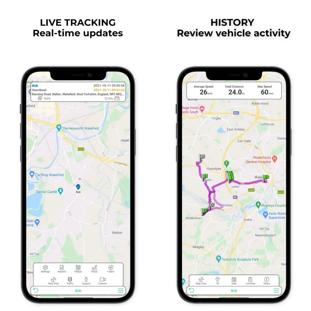 TRIPPER TRACKER - LTE GPS TRACKER by GPSBob - FREE DEVICE INSTALLATION - FREE PROTECTION PROGRAM FOR 5 YEARS