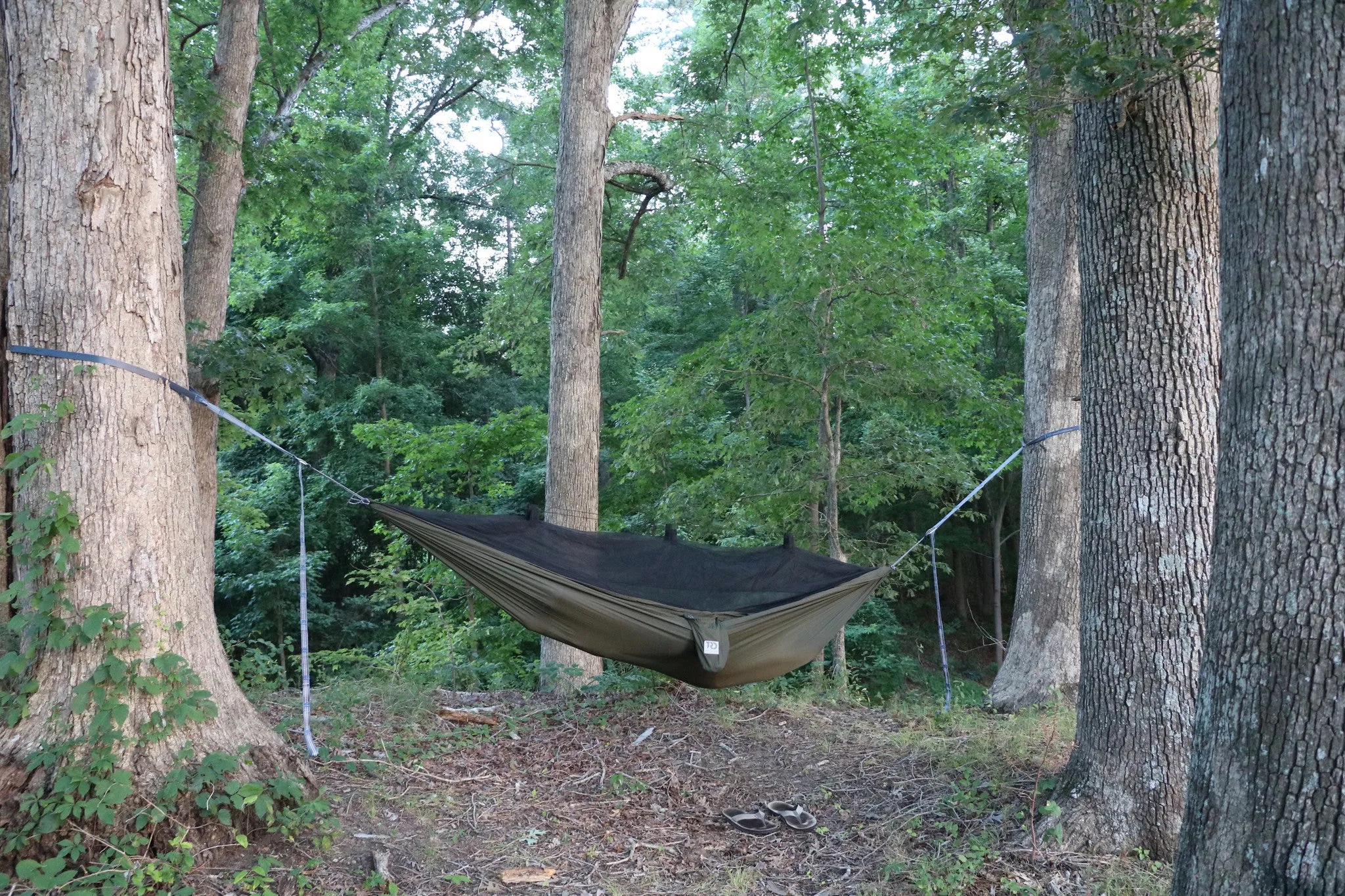 Twisted Big Mozzi Hammock - Green