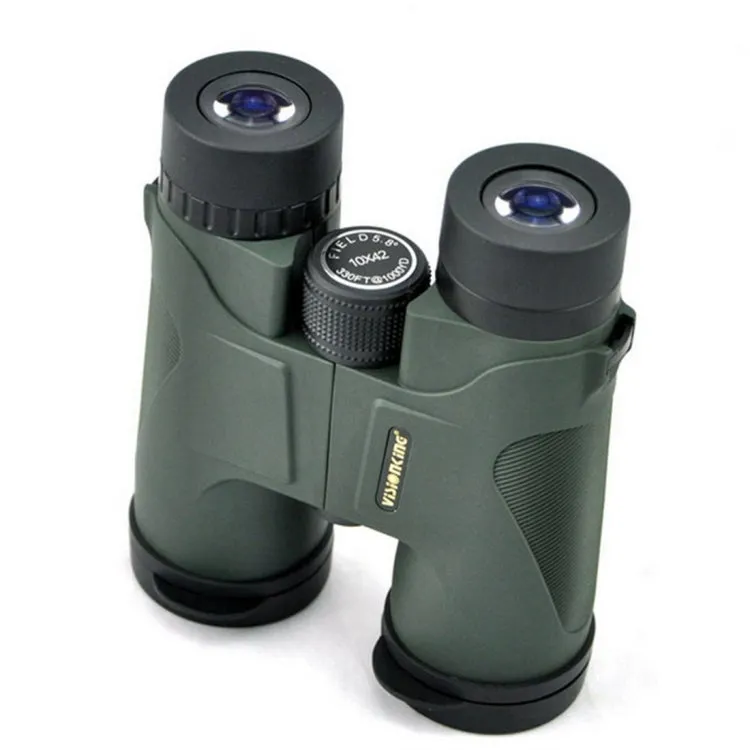 Visionking 10x42 Outdoor Sport Professional Waterproof Binoculars Telescope for Birdwatching / Hunting(Green)